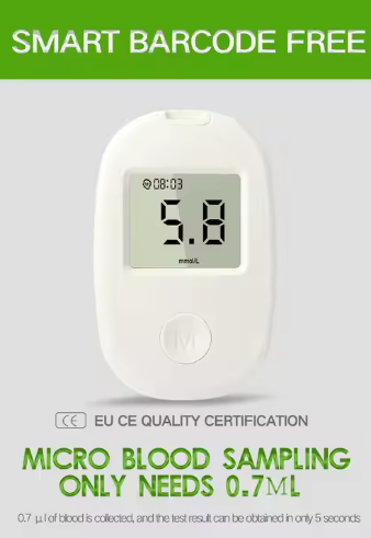 Healthy Device Uric Acid Meter Cholesterol Blood Glucose Monitor